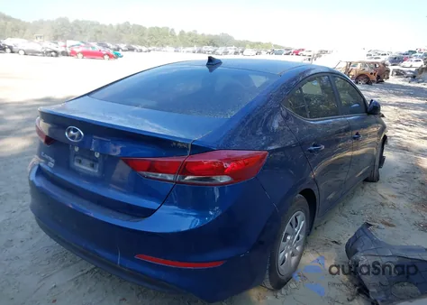2017 Hyundai Elantra Se from USA, damaged, VIN 5NPD74LFXHH201665